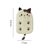 Boxtoday Cartoon Kitten Hand Towels Hanging Coral Velvet Absorbent Hand Towel Reusable Cat Embroidery Kitchen Bathroom Microfiber Towels