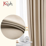 Boxtoday Modern Hall Blackout Curtains for Living Room Girl Bedroom Long Curtain for Windows Ready-made Cortinas Rideaux High-shading 90%