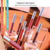 Boxtoday 18 Colors Waterproof Liquid Lipsticks Lip Makeup Matte Velvet Lipstick Lip Gloss Cosmetic Nude Long Lasting Cosmestics