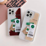 Boxtoday Gift Iced Coffee Liquid Quicksand IPhone Case