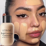 Boxtoday 3 Colors Liquid Concealer Waterproof Matte Full Coverage Acne Scars Dark Circles Foundation Whitening Lasting Makeup Cosmetics