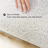 Boxtoday Entrance Door Mat Japanese Style Silent Wind Coil Cream Air Door Mat Bedroom Kitchen Living Room Carpet Can Be Cut Floor Mat