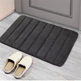 Boxtoday Super Absorbent Bath Mat Non Slip Rugs Bathroom Carpets Soft Memory Foam Floor Mat Bedroom Toilet Floor Shower Rug Home Decor