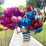 Boxtoday 20/5pcs Heart Foil Balloon Mirror Aluminum Helium Balloon Globos for Kids Baby Shower Birthday Party Decoration Wedding Supplies