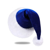 Boxtoday Soft Santa Hat Comfortable Velvet High-Grade Christmas Hat Festive Holiday Hat for Kids