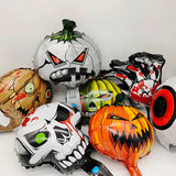 Boxtoday Huge Standing Halloween Pumpkin Skeleton Man Ghost Balloons Witch Spider Foil Ballon Inflatable Kids Toys Halloween Party Suppli