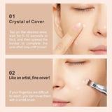 Boxtoday 3 Colors Liquid Concealer Waterproof Matte Full Coverage Acne Scars Dark Circles Foundation Whitening Lasting Makeup Cosmetics