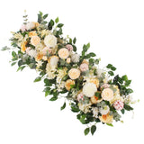 Boxtoday 50/100cm DIY Wedding Flower Wall Decoration Arrangement Supplies Silk Peonies Rose Artificial Floral Row Decor Wed Arch Backdrop