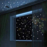 Boxtoday 407pcs Luminous Wall Stickers Wall Decor Glow In The Dark Star Vinyl Sticker for Kid Room Creative Fluorescent Party Decoration