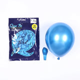 Boxtoday 114Pcs/Set Blue Latex Balloon Garland Arch Kit Baby Boss Birthday Party Decorations For Baby Shower Decor Baloon Accessories