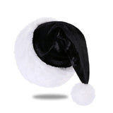 Boxtoday Soft Santa Hat Comfortable Velvet High-Grade Christmas Hat Festive Holiday Hat for Kids