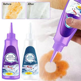 Boxtoday 120Ml Laundry Stain Removers Spray Portable Active Enzyme Clothing Stain Removal Agents for Down Jacket T-Shirt