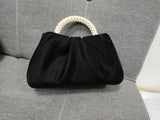 Boxtoday Gift Fashion Pearl Handle Women Dinner Clutch Purse Handbags Luxury Design Ladies Square Shoulder Bags Female Small Messenger Bag