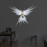 Boxtoday Wall Lamp Owl Eagle Shape Projector Modern Creative Atmosphere Sconce Light 3D Print Body Animal Lighting Lustre Halloween