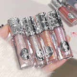 Boxtoday Highlight Eyeshadow Liquid Glitter Sequins Clear Eyeshadow Shiny Long-lasting Waterproof Ballet Style Korean Girl New Eye Makeup