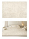 Boxtoday Cream Artistic Texture Carpet Creative Abstract Beige Living Room Carpets Luxury Decorative Rugs Easy Clean Washable Bedroom Rug