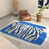 Boxtoday Trendy Modern Stripe IG Girly Living Room Carpet Nordic Home Large Area Bedroom Decoration Plush Fluffy High-quality Soft Rug