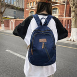 Boxtoday Gift Denim Backpacks Y2K Women's Backpack Canvas Shoulders Bag Sports Knapsack Quality Packbag Vintage Rucksack Student Jeans Mochila