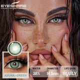 Boxtoday 1Pair Colored Contact Lenses for Eyes Brown Natural Eye Lenses Gray Contacts Green Lenses Fashion Blue Lenses Yearly