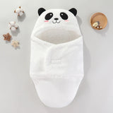 Boxtoday Soft Baby Sleeping Bags Warm Autumn and Winter Newborn Baby Wrap Blankets CartoonCocoon for babies Flannel  Baby Sleepsack 0-9M