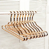 Boxtoday 5/10pcs Aluminum Alloy Clothing Hanger Golden Durable Domestic Coat   Supplies Organizer Adult Children  Hanging