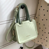 Boxtoday Gift Fashion Wild Women Handbag New Premium Texture Solid Color Little Square Pack Korean Version Casual PU Leather Shoulder Bag