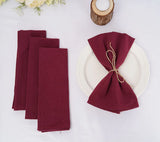 Boxtoday 50PC 30X45CM Table Cloth Napkins Cotton Durable Fabric Reusable Kitchen Dining Easter Wedding Christmas baby shower Decoration