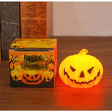 Boxtoday Halloween LED Pumpkin Ghost Light Haunted House Horror Props Halloween Creative Party Garden Decoration Supplies Kids Favors