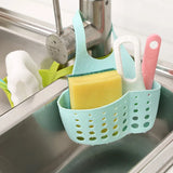 Boxtoday Kitchen Sink Holder Hanging Drain Basket Adjustable Soap Sponge Shelf Organizer Bathroom Faucet Holder Rack Kitchen Accessories