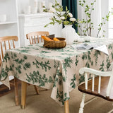 Boxtoday American Tablecloth For Table Pine Cotton Linen Print Christmas Table Cloth Dining Room Fabric Rectangular Table Coveror