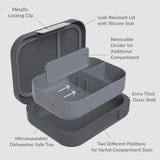 Boxtoday Teens, & Larger Appetites; Reusable BPA-Free Meal Prep Container with 3 or 4 Compartments, Dishwasher/Microwave Safe kitchen