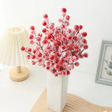 Boxtoday Faux Christmas Tree Pendant Festive 10Pcs Artificial Wreath Gift Vibrant Holly Berries for Indoor Use