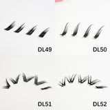 Boxtoday Lash Clusters New Styles DIY Individual Lashes Winged Cat Eye Cluster Eyelash Extension Korean Makeup False Eyelashes