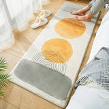 Boxtoday Nordic Style Living Room Sofa Large Area Carpet Bedroom Bedside Soft Thickened Decorative Floor Mat Bathroom Door Rug