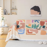 Boxtoday Summer Waffle Sofa Towel Bohemian style Cartoon Sofa cover home couch cover living room Blanket Sofa Protector