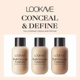 Boxtoday 3 Colors Liquid Concealer Waterproof Matte Full Coverage Acne Scars Dark Circles Foundation Whitening Lasting Makeup Cosmetics