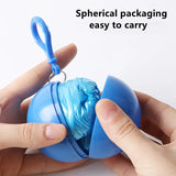 Boxtoday Portable Raincoat Ball Emergency Poncho Unisex Plastic Disposable Camping Hiking Outdoor Tools