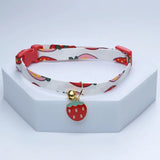 Boxtoday New Kawaii Cat Collar With Bell Cute Necklace For Small Dog Pet Flower Necklace Adjustable Kitten Neck Collar Cat Accessories