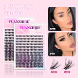 Boxtoday Newest 240 Clusters 20D DIY Cluster Eyelashes Extension Segmented Premade Fans Russian Natural lash Extension Supplier