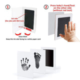 Boxtoday Pet Dog Cat Paw Print Ink Kit Pad Baby Handprint Footprint Safe Non-toxic Mess-free DIY Hand Footprint Easy Clean Pet Souvenir