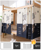 Boxtoday Summer Bunk bed Curtain Mosquito Nets for Bedding Tent Student Dormitory Bed 1Pcs School Bed Canopy