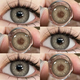 Boxtoday 1pair Colored Pupils for Eyes Green Eye Color Lenses Brown Natural Blue Eye Lenses High Quality Gray Lenses Soft Pupils