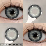 Boxtoday  2pcs Myopia Color Contact Lenses for Eyes Gray Pupils with Diopters Blue Eye Lenses Brown Natural Lenses Green Eye Lens