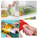 Boxtoday Mini Heat Bag Packaging Sealer Portable Plastic Bag Clip Sealing Machine Food Storage Seal Snack Sealing Kitchen Gadgets