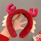 Boxtoday Red Makeup Band Fun Plush Adorable Photo Prop Novelty Wash Headband for Party