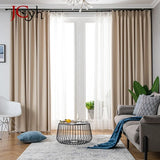 Boxtoday Modern Hall Blackout Curtains for Living Room Girl Bedroom Long Curtain for Windows Ready-made Cortinas Rideaux High-shading 90%