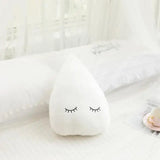 Boxtoday New Stuffed Cloud Moon Star Raindrop Plush Pillow Soft Cushion Toys For Children Baby Kids Girl Christmas Gift Room Car Decor