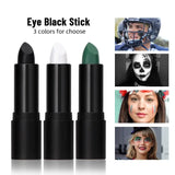 Boxtoday Black Eyes Face Body Paint Stick Cream Makeup Pen Safe Lighweight Halloween Costume Party Sports Waterproof Maquiagem No Toxic