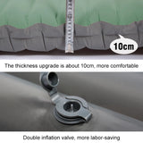 Boxtoday Ultralight Self-inflating Air Mattress Thicken Sleeping Pad Splicing Inflatable Bed Beach Picnic Mat Camping Tent Air Cushion