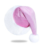 Boxtoday Soft Santa Hat Comfortable Velvet High-Grade Christmas Hat Festive Holiday Hat for Kids